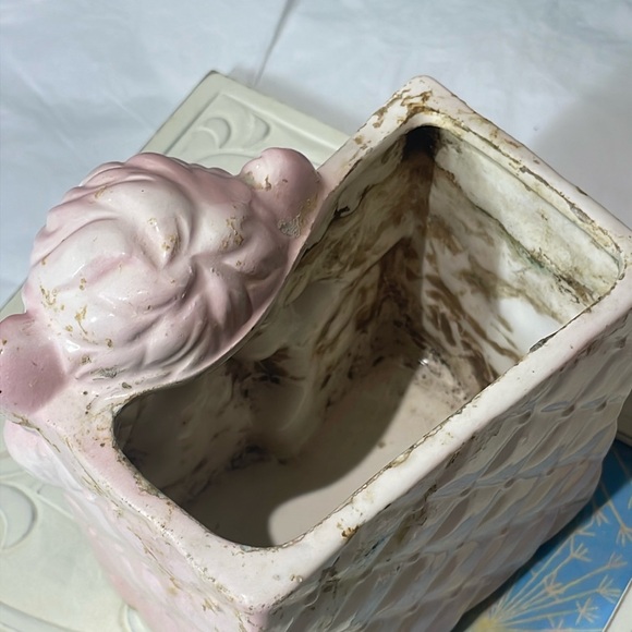 ⚡️5/$25- Vintage Rubens Nursery Teddy 🍼👶Planter - Picture 3 of 11